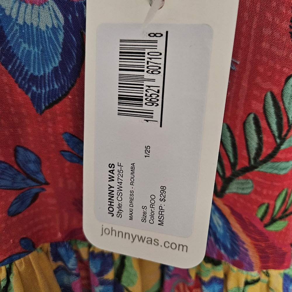 Johnny Was Maxi Dress Small NWT $298 - Picture 4 of 12